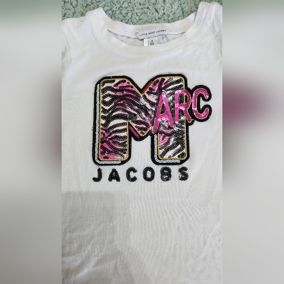 Authentic LITTLE MARC JACOBS KIDS sequined top - Picture 2 of 5